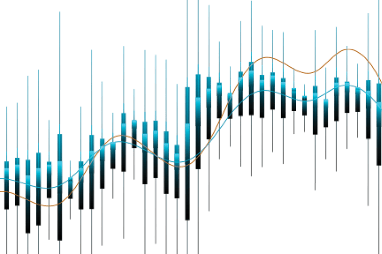 forex trading stock market background