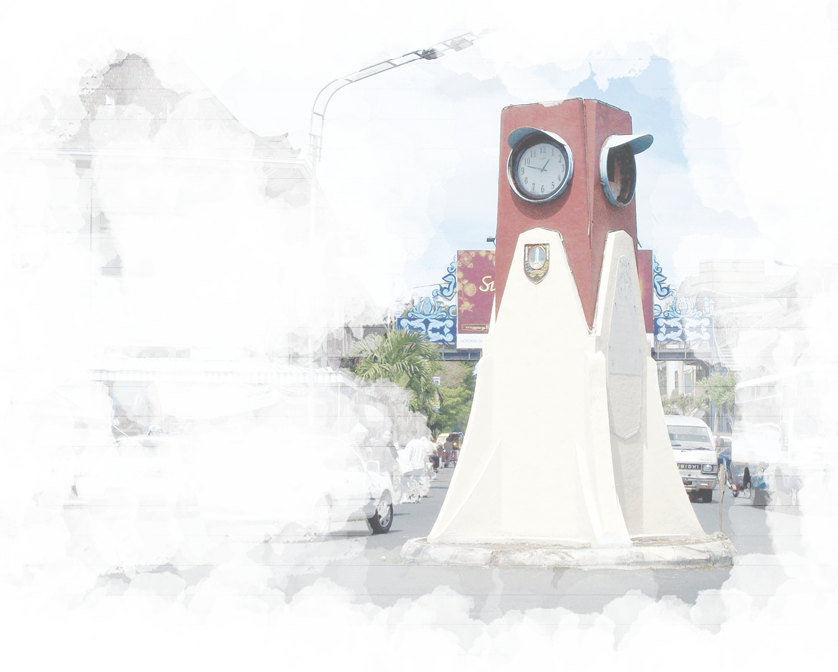 Espos/ Adib Muttaqin Asfar TAK TERAWAT –– Jam Pasar Gede yang dibangun pada masa PB X punya keunikan tersendiri dibandingkan Big Ben. Sayangnya, jam Pasar Gede tak terawat dan nyaris terlupakan. Foto diambil, Sabtu (29/1). SOLOPOS 01 DES 2008 Hal I SOLORAYA